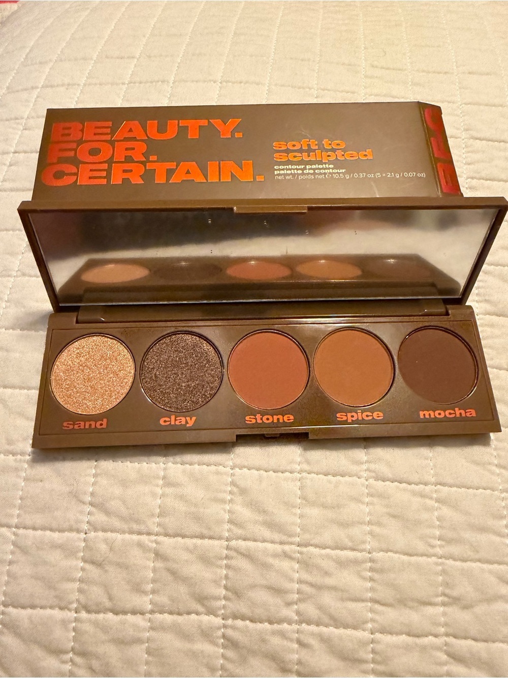 NIB Soft to Sculpted Contour Palette — Warm Brown Shades